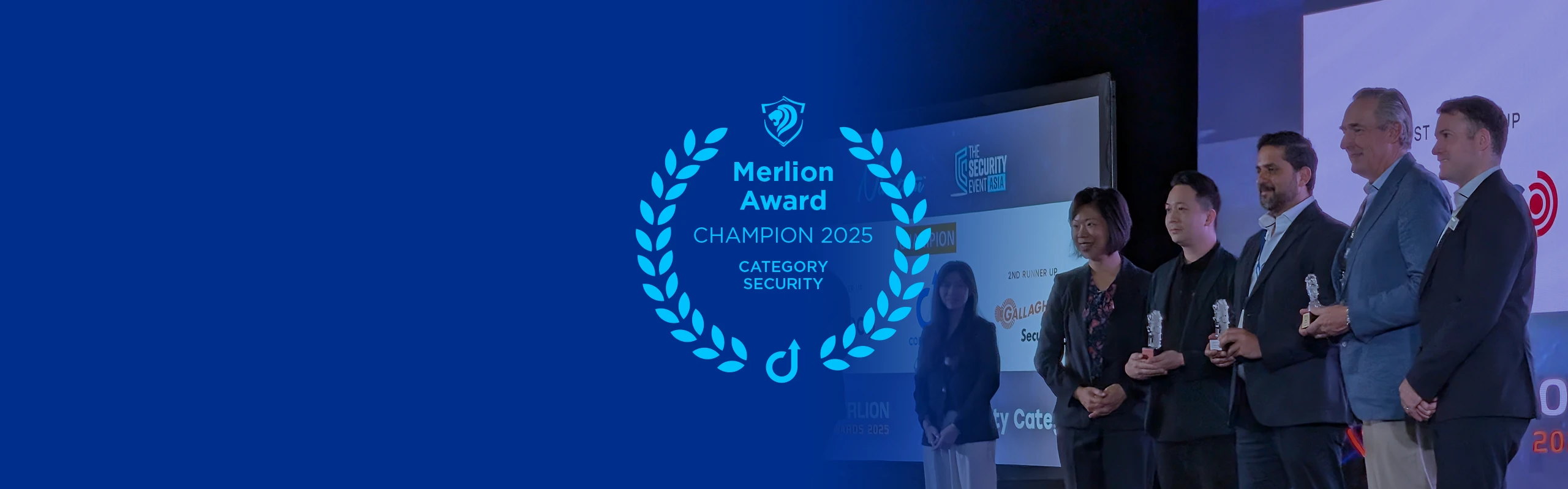 Commend wins Merlion Awards in Singapore Commend wins Merlion Awards in Singapore