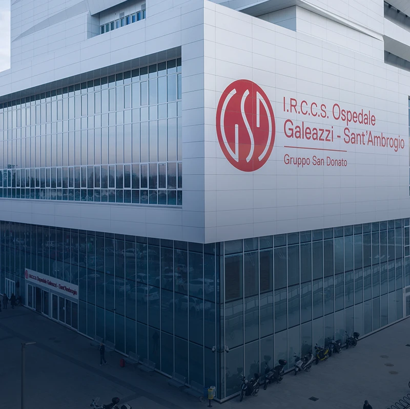 Hospital communication system at IRCCS Ospedale Galeazzi Hospital communication system at IRCCS Ospedale Galeazzi