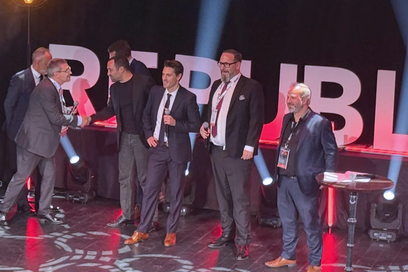 Innovation in Security Awards Ceremony recognizing achievements in security and communication.