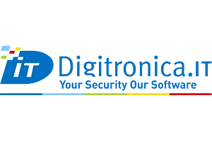 "iT" Logo Banner with Colorful Edges Graphic banner with "iT" logo and colorful pixel art borders.