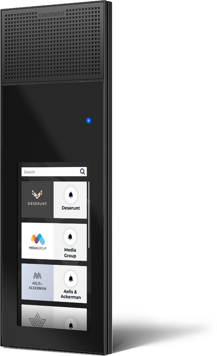 IP-Intercom station for desks and walls ID5 TD-B